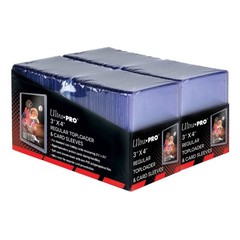 Toploaders Ultra Pro Regular 35pt Pack of 200 with Soft Sleeves UP83665 NIB
