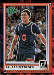 2025-26 Panini Donruss Rated Prospect Plaid #53 Tahaad Pettiford 75/75
