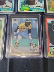 ⚾️Lot Of (14) Rickey Henderson From 1981-1994 Oakland A’s No dings or Creases⚾️