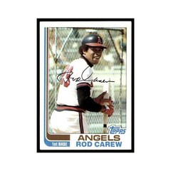 Rod Carew 1982 Topps #500.0 California Angels Baseball Card EX