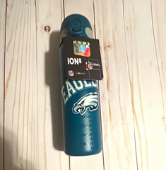 ION8 Philadelphia Eagles NFL Stainless Steel Water Bottle 600ml/20oz Green