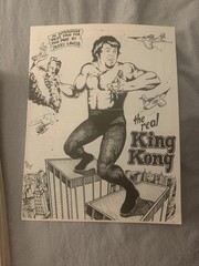 July 1977 VOL. 1 Memphis Wrestling Program inside pages Jerry Lawler original