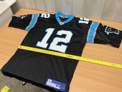 Vintage Carolina Panthers #12 Reebok Jersey. M. Melton. See Below. Authentic
