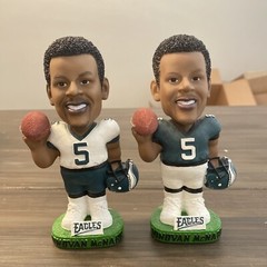 Donovan McNabb Bobblehead White And Green Jersey #5 McDonald’s 2001