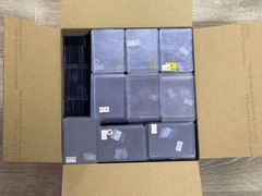 Large Flat Rate Box Full Of Used 35PT Toploaders Huge Lot