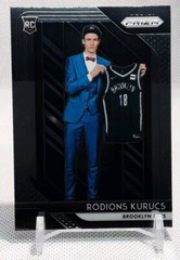 🏀2018-19 prizm RODIONS KURUCS (rookie) basketball card #188🏀 *Nets* *Bucks*