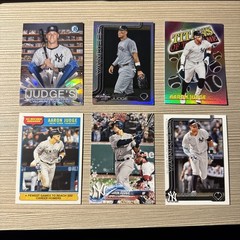 AARON JUDGE 2018-2026 Bowman/Chrome/Update/Heritage/Holiday Yankee 15-Card Lot