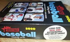 A LOT OF 5 BOXES – 2020 Topps Heritage Baseball Factory Sealed HANGER Box-Loaded