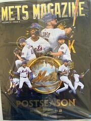 2022 NEW YORK METS N.Y. MAGAZINE POST SEASON TRIBUTE / REVIEW GOLD EDITION