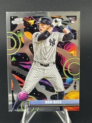 Ben Rice 2025 Topps Chrome Cosmic #174 RC New York Yankees