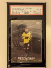 2020 Topps On Demand Giovanni Gio Reyna Breakthrough Black /20 PSA 9 Rookie RV