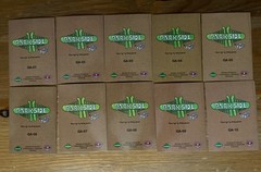 10 Cartoon Lacrosse Cards From The 2019 Parkside Major League Lacrosse Set.