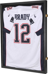 Jersey Wooden Frame Display Case -Shadow Box with 98% UV Protection Acrylic and