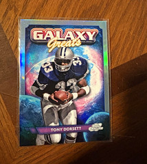 Topps 2024 Topps Cosmic Chrome Galaxy Greats Tony Dorsett Cowboys #GG-33