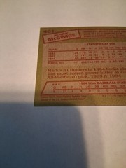 1985 Topps Mark McGwire *XRC*