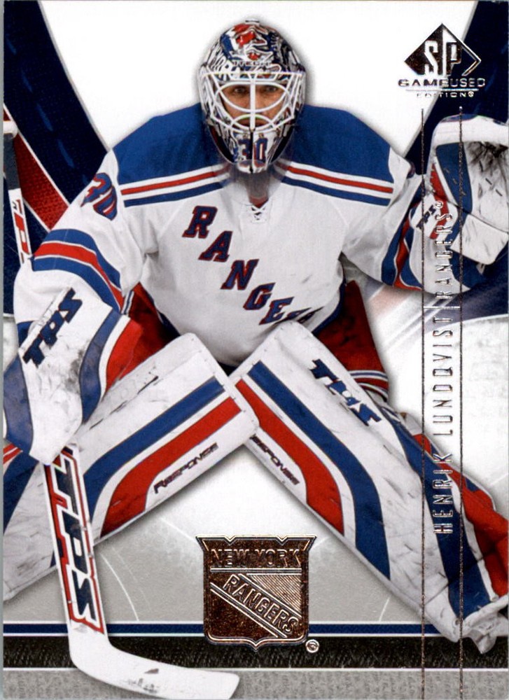 2009-10 SP Game Used #65 Henrik Lundqvist – HKY