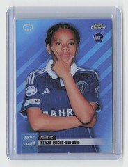 2025-26 Topps Chrome UEFA Women’s #IL-18 Kenza Roche-Dufour Inside Look