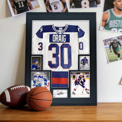 Jersey Display Frame Large Shadow Box Frame Clear Acrylic with 98% UV Protect…