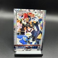 2015 Topps Chrome #10 Rob Gronkowski Chrome Refractor New England Patriots