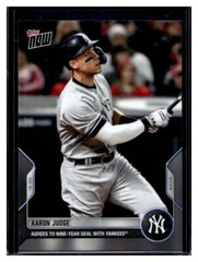 2022 Topps Now Offseason #OS-51 Aaron Judge Base Card