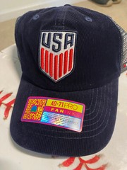 USA Dad Mesh Trucker USMNT Soccer National Team One Nation Sideline Pro Hat Cap