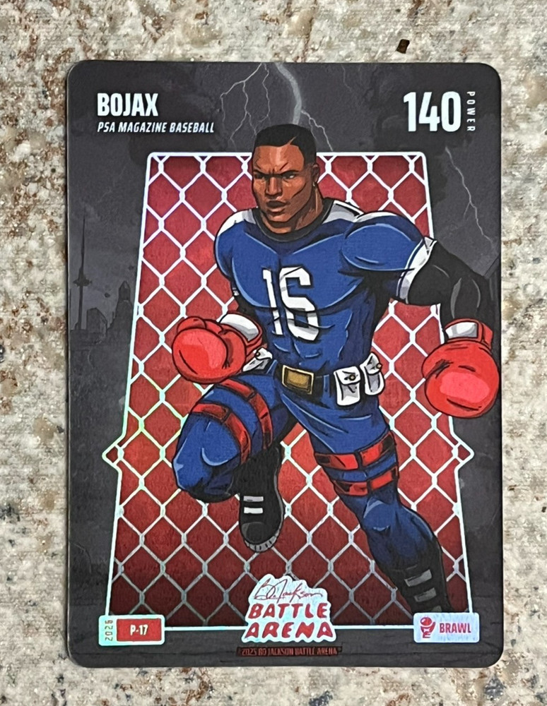 2026 Bo Jackson Battle Arena PSA Magazine Promo P-17 Battlefoil BOJAX Power 140