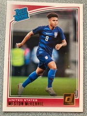 WESTON McKENNIE – 2018-19 DONRUSS RATED ROOKIE (RC) #199 USA 2026 FIFA WORLD CUP