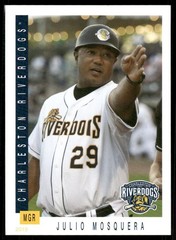 2019 Grandstand Charleston RiverDogs JULIO MOSQUERA RC YANKEES MANAGER