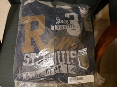VINTAGE ST LOUIS RAMS Zipper Pockets NFL Licensed Hoodie 2XL Blue – NEW