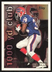 1995 Topps Jacksonville Jaguars Thurman Thomas #21 Buffalo Bills
