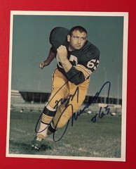 GREEN BAY PACKERS FUZZY THURSTON Signed 8X10 Photo NFL Football Auto Super Bowl