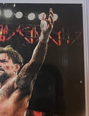 2026 Topps Now WWE RAW #6 CM Punk Gold Foil Refractor 17/50 Stranger Things