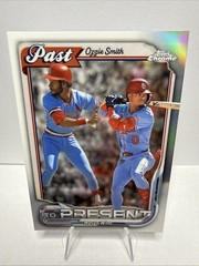 2026 Topps Chrome Baseball Past To Present PTP-23 Ozzie Smith/Masyn Winn, St. Lo