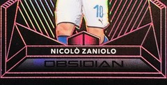 2019-20 Obsidian Nicolo Zaniolo PITCH BLACK /11 PINK SSP RC #PB-10 (1/11) 🇮🇹