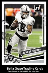 2023 Panini Donruss Jakobi Meyers #177 Las Vegas Raiders NFL Football