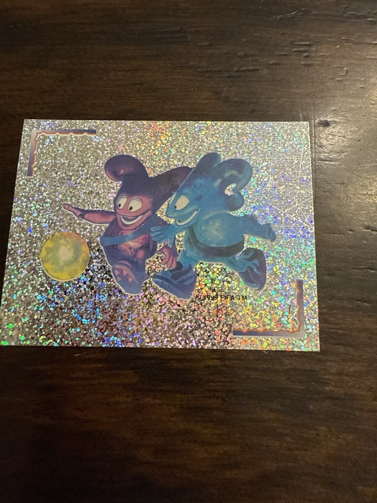 2002 Panini World Cup Sticker #3: Mascots / Maskottchen Germany Holofoil