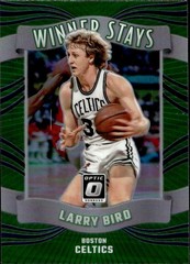 2023-24 Donruss Optic #3 Larry Bird Winner Stays Holo Silver Prizm