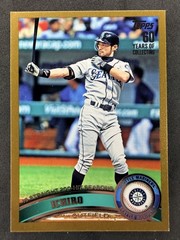 2011 Topps – Season Highlights Checklist Ichiro Suzuki #385 Gold /2011