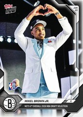 Mikel Brown Jr. – 2025-26 NBA Topps NOW® – Card MBRO – Presale