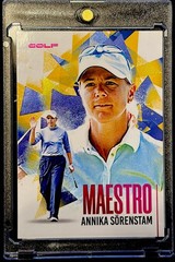 Annika Sorenstam 2026 Futera FX Golf Maestro #MMS28 /09