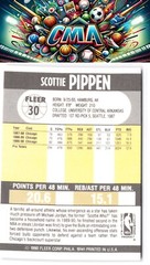 1990-91 Fleer #30 Scottie Pippen