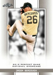 JADON BERCOVICH 2019 “1ST EVER PRINTED” LEAF PERFECT GAME NIKE ROOKIE CARD!