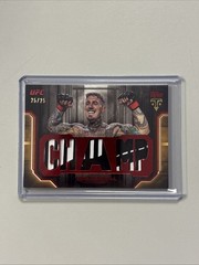 2026 Topps Knockout UFC Tom Aspinall Triple Threads Relic 25/25