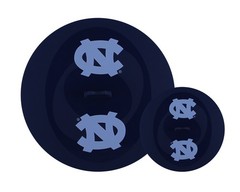 MasterPieces – UNC Tar Heels – NCAA Silicone Lid Set – 2 Sizes