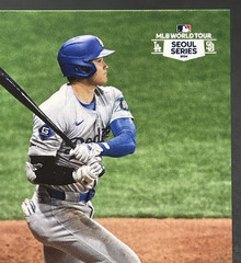 Shohei Ohtani 2024 Topps Now MLB World Tour Seoul Series #1 Dodgers