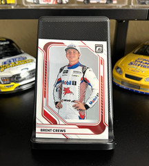 Panini 2026 Donruss NASCAR Optic Brent Crews #1 Joe Gibbs Racing