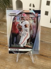 2025 Prizm Draft Picks Jalen Milroe (RC) Silver Alabama QB Seattle Seahawks