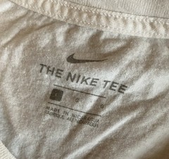 OAKLAND Las Vegas RAIDERS Football NIKE Athletic LARGE White Shirt NFL Free Ship