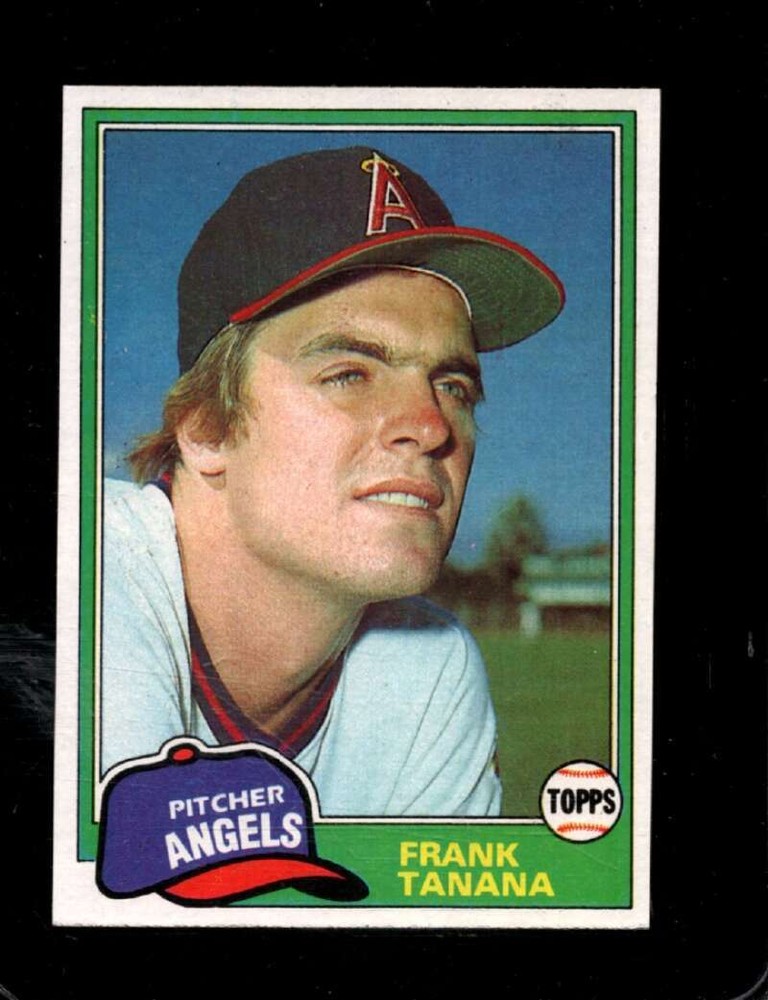 1981 TOPPS #369 FRANK TANANA NM ANGELS NICELY CENTERED *X81150