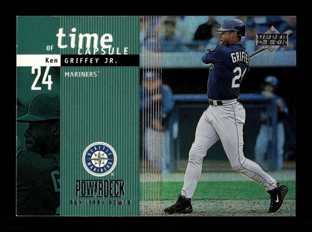 1999 Upper Deck PowerDeck Time Capsule Auxiliary Power Ken Griffey Jr. MARINERS